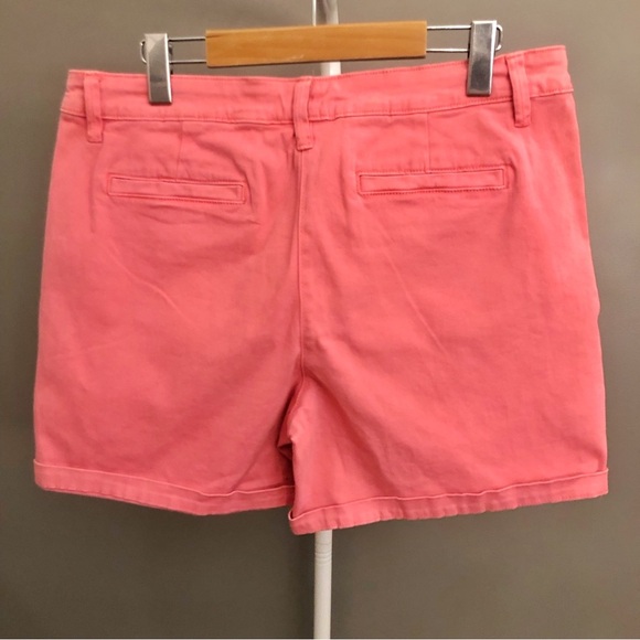Land N Sea Pink High Rise Wide Leg Casual Shorts. Size 10 Large - Picture 4 of 11